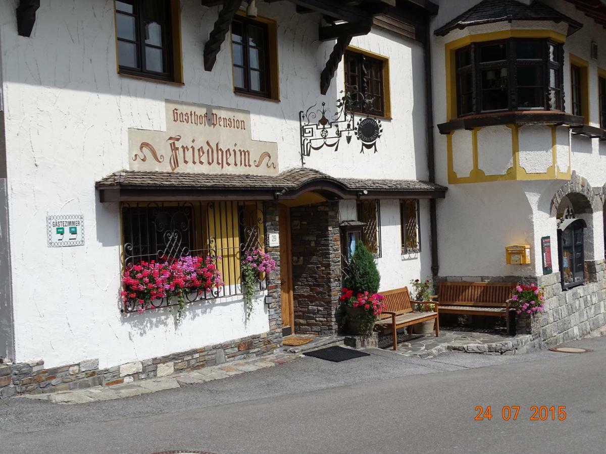 Hotel Garni Friedheim سانكت أنتون ام ارلبرغ المظهر الخارجي الصورة